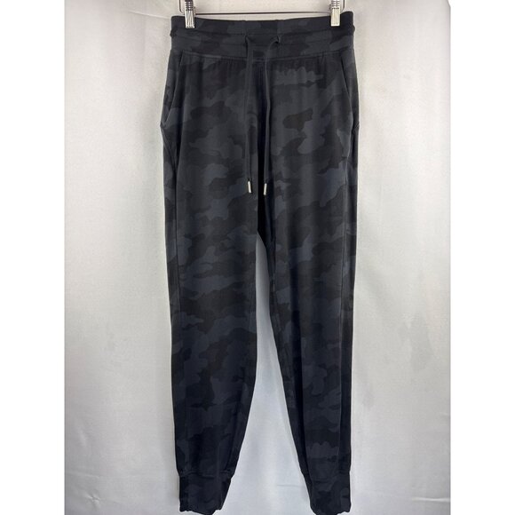 Lululemon Womens Black Camo Jogger Pants Size M - Picture 1 of 3
